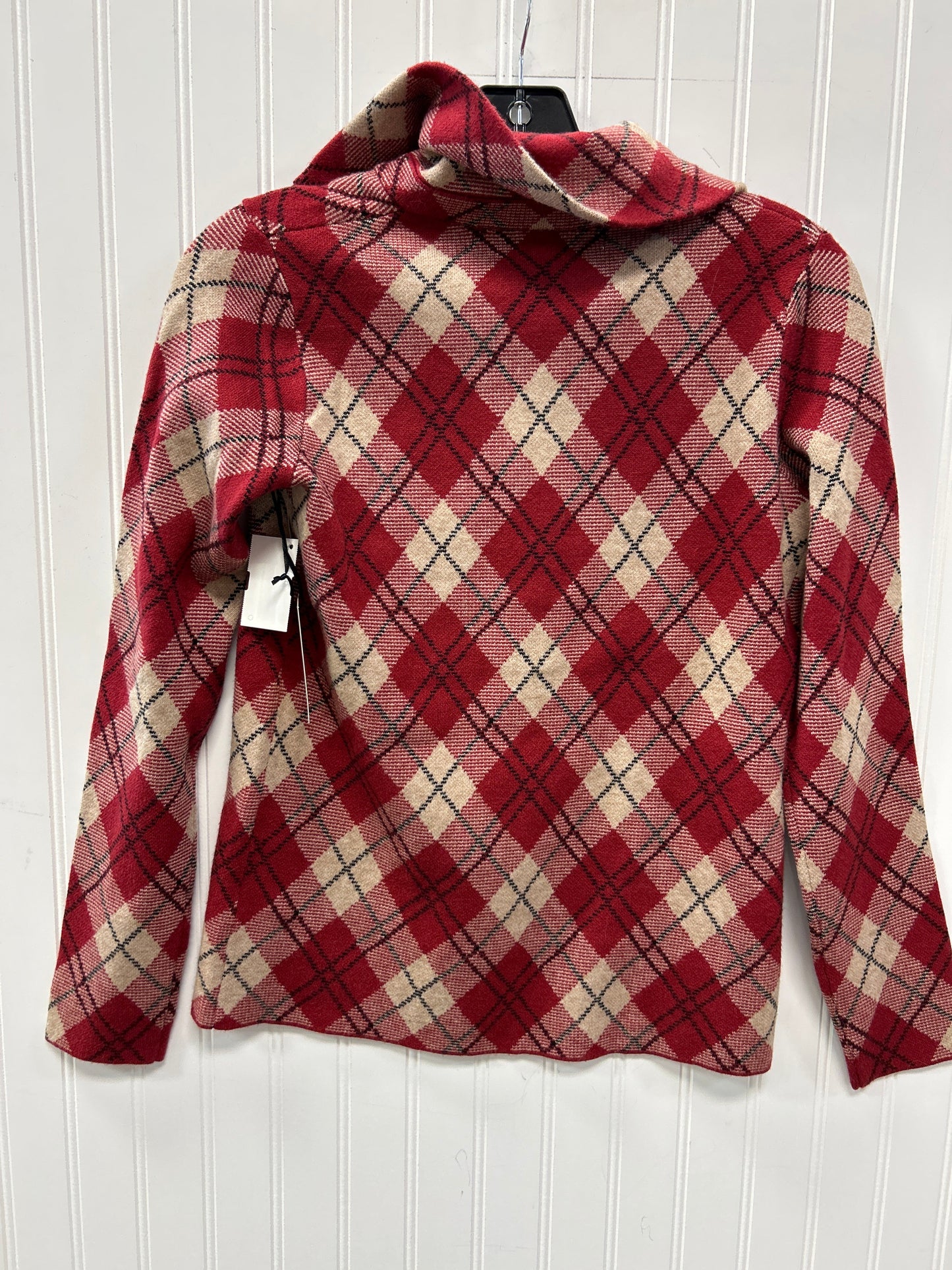 Top Ls By Max Studio In Red, Size:Xs