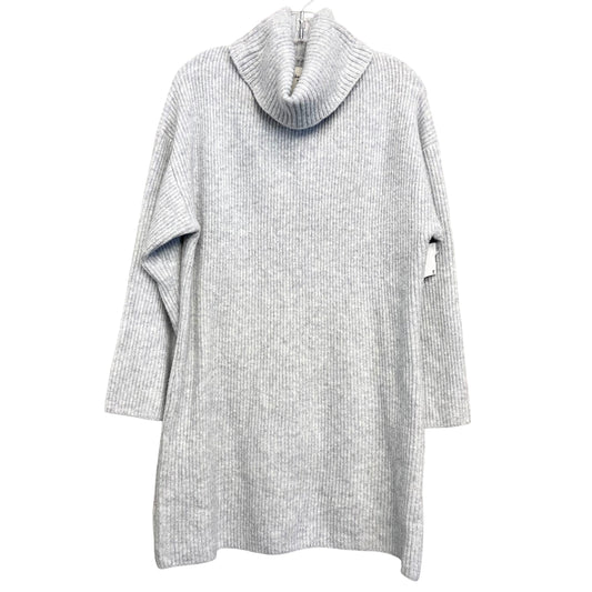Dress Sweater By Abercrombie And Fitch In Grey, Size:Xl
