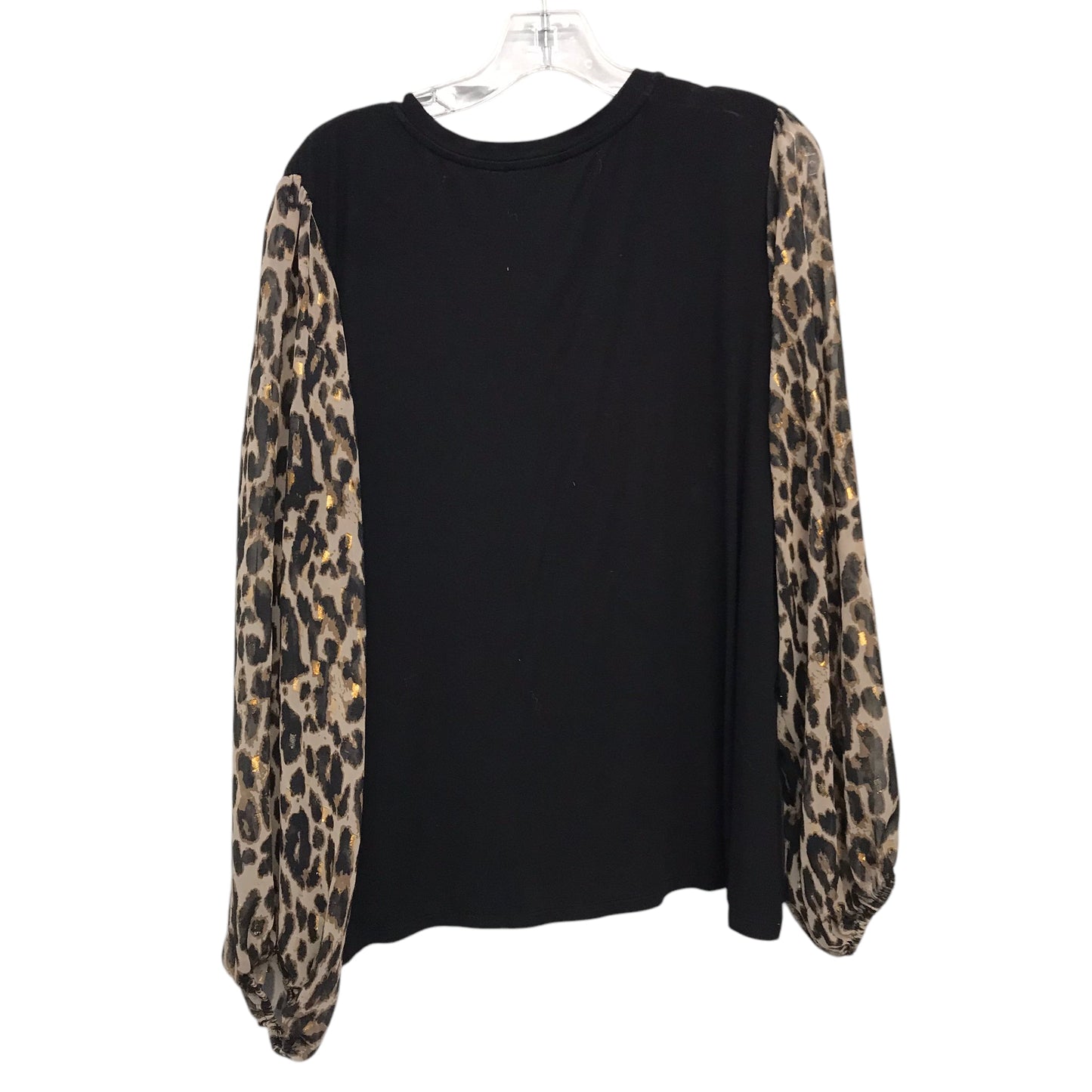 Top Ls By Premise In Black, Size:2X