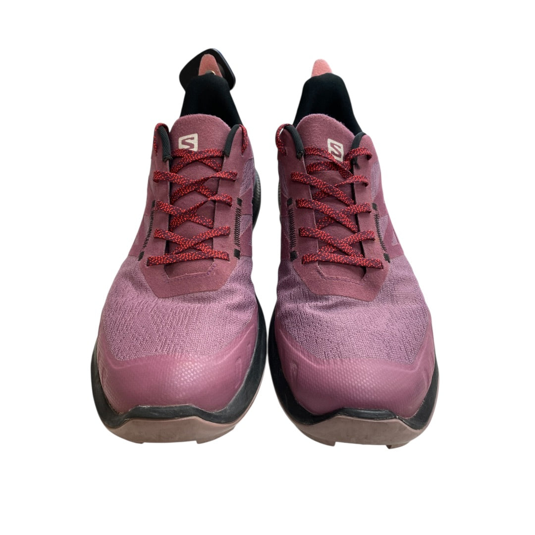 Shoes Hiking By Clothes Mentor In Maroon, Size:10