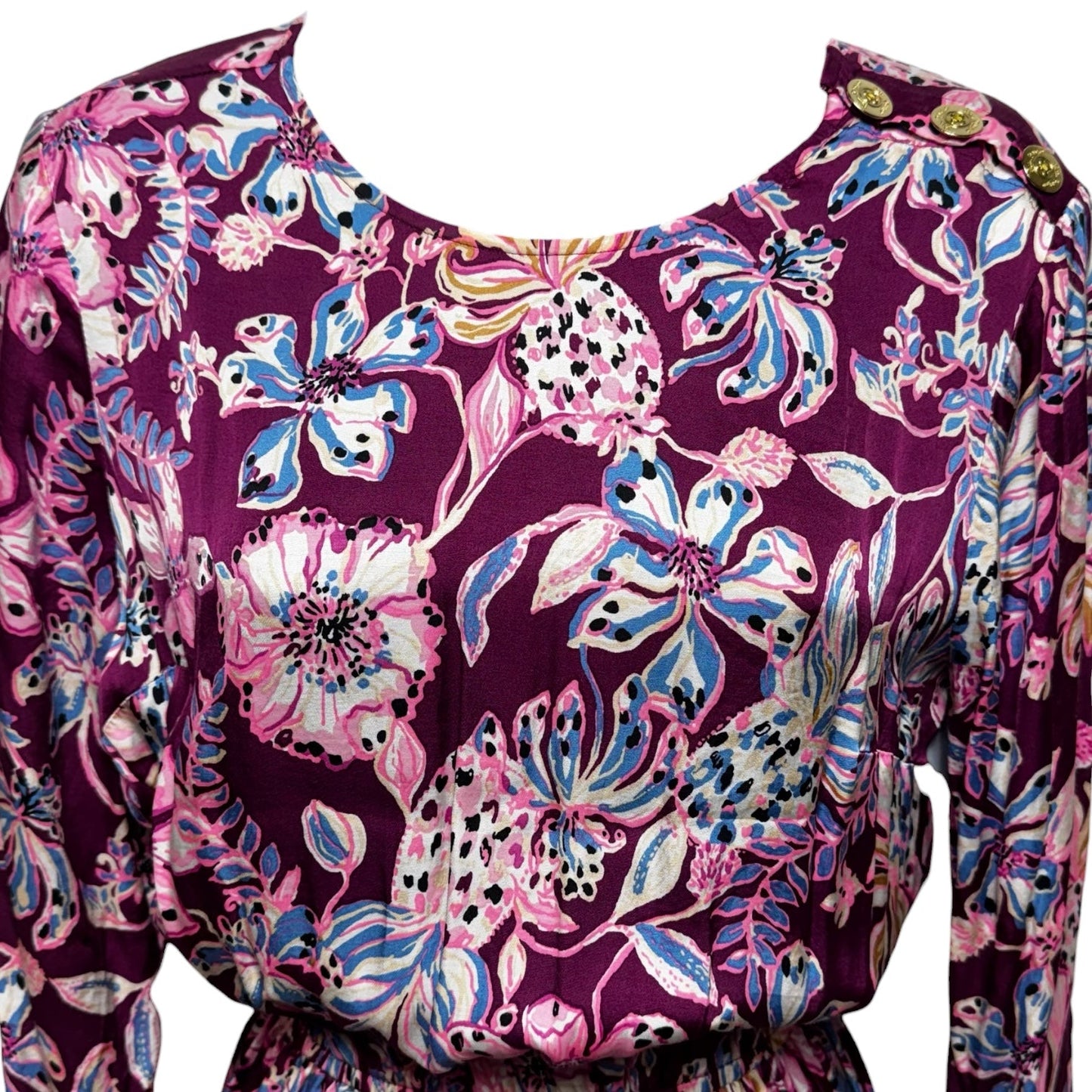 Dress Designer By Lilly Pulitzer In Floral Print, Size: 6