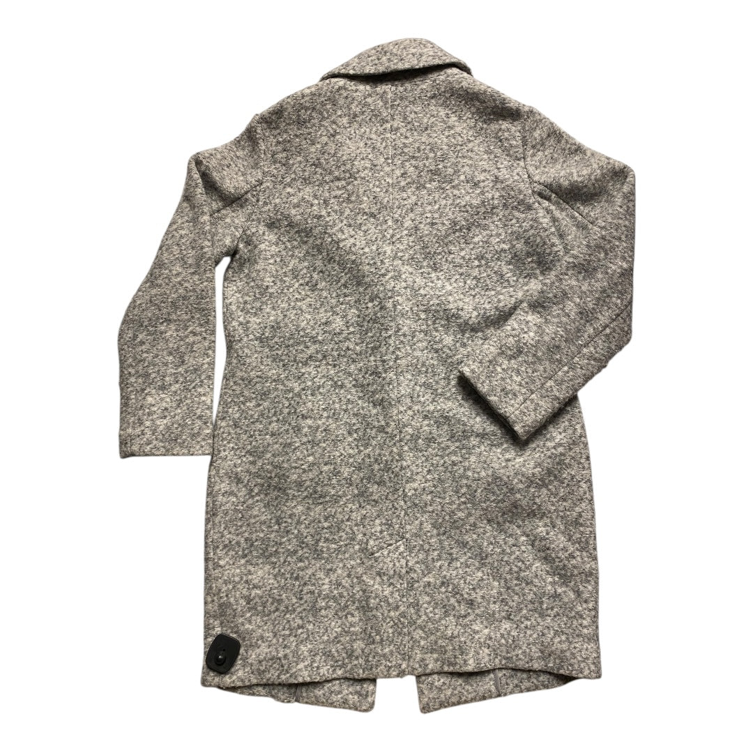 Coat Wool By Banana Republic In Grey, Size:M