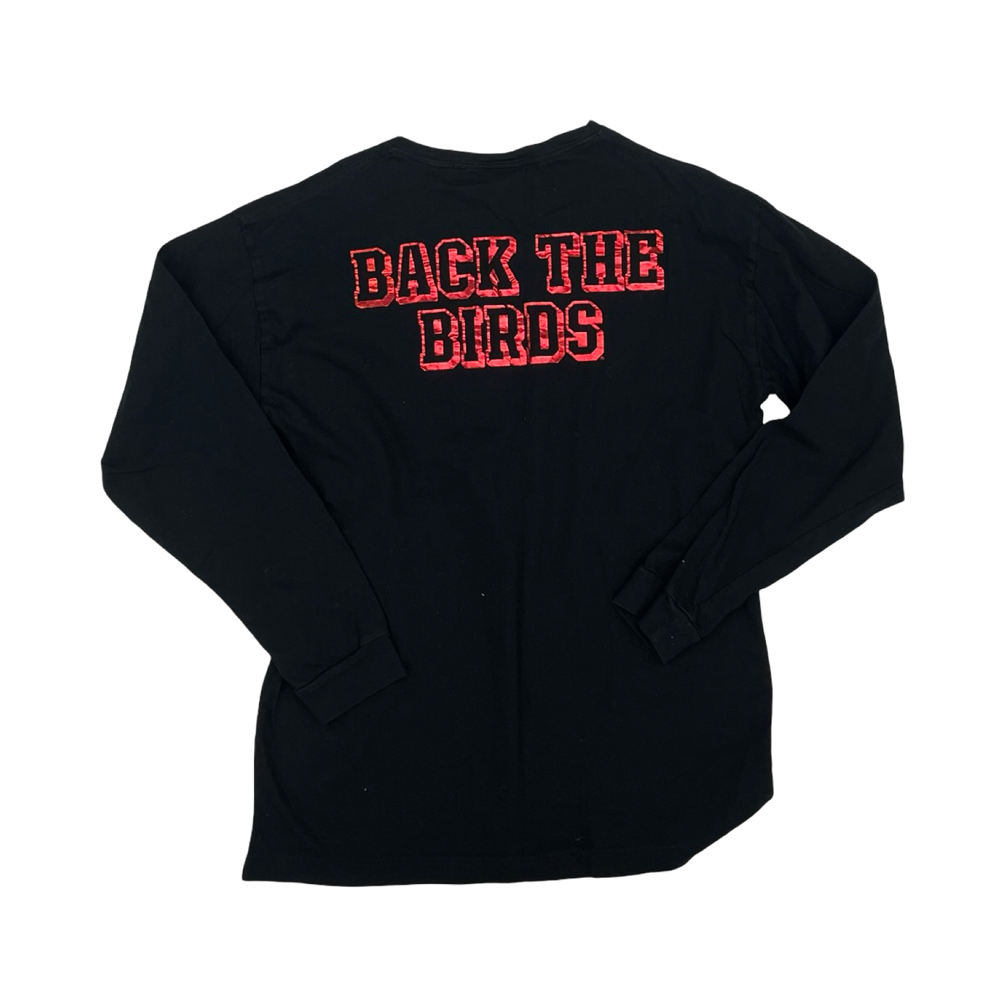 Athletic Top Ls Collar By Pink In Black & Red, Size:M