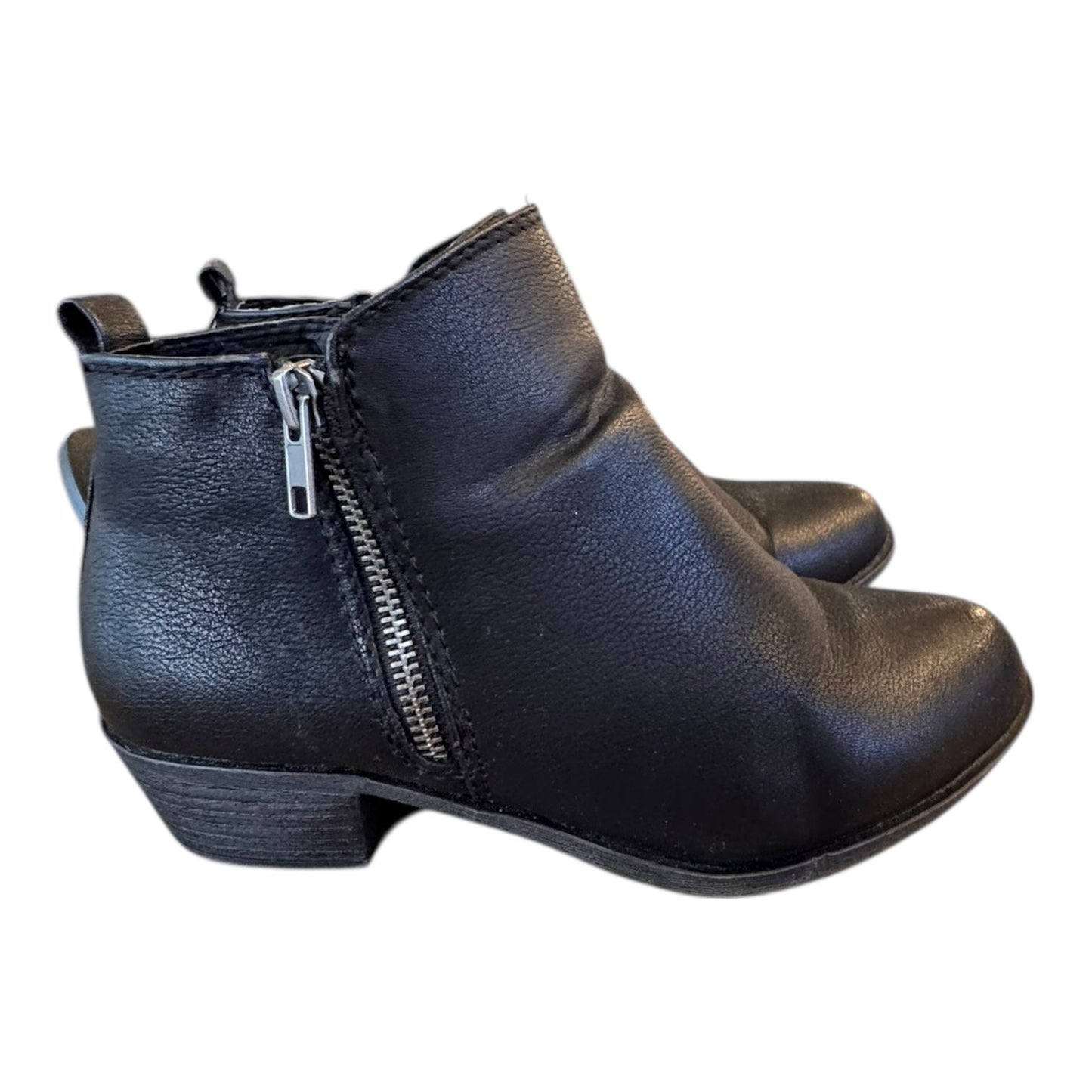 Boots Ankle Heels By Madden Girl In Black, Size:8