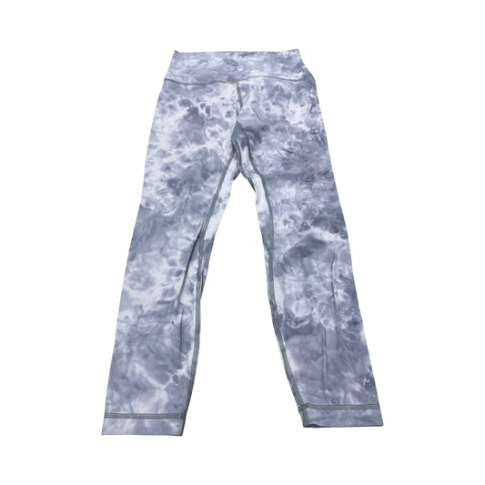 Athletic Leggings By Lululemon In Grey, Size:6