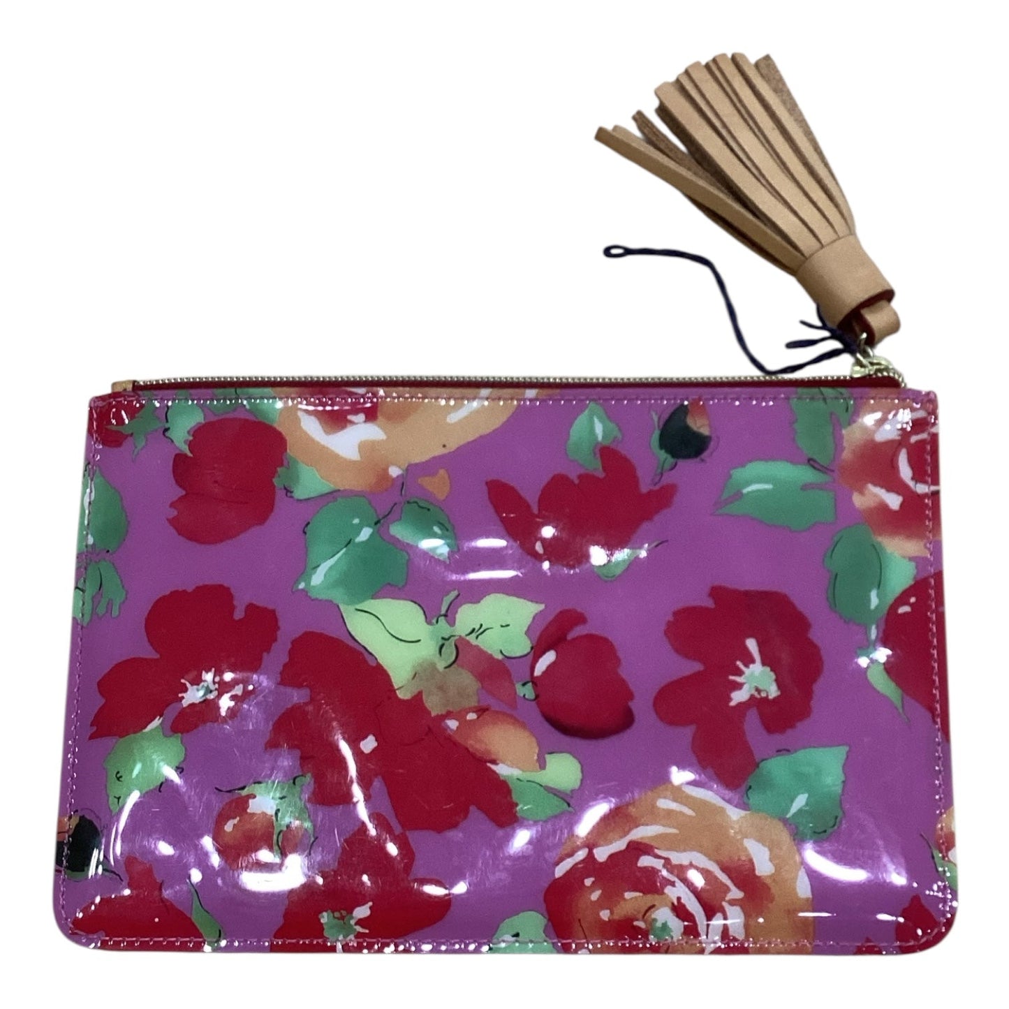 Makeup Bag Designer By Dooney And Bourke In Floral Print, Size:Small