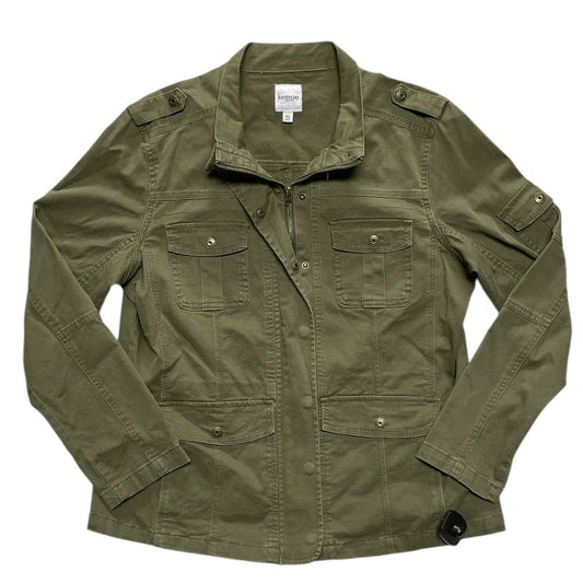 Blazer By Kensie In Green, Size:Xl