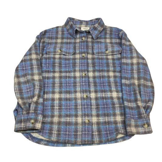 Top Ls By American Eagle In Blue & Purple, Size:M