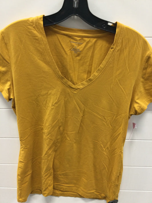 Top Ss By Banana Republic In Yellow, Size:M