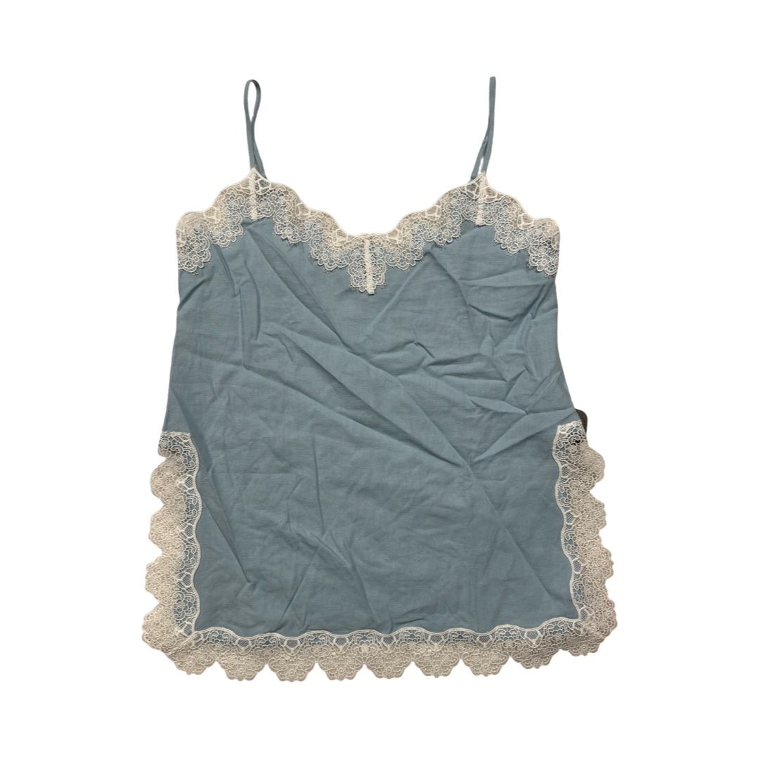 Top Sleeveless By Gap In Blue, Size:S