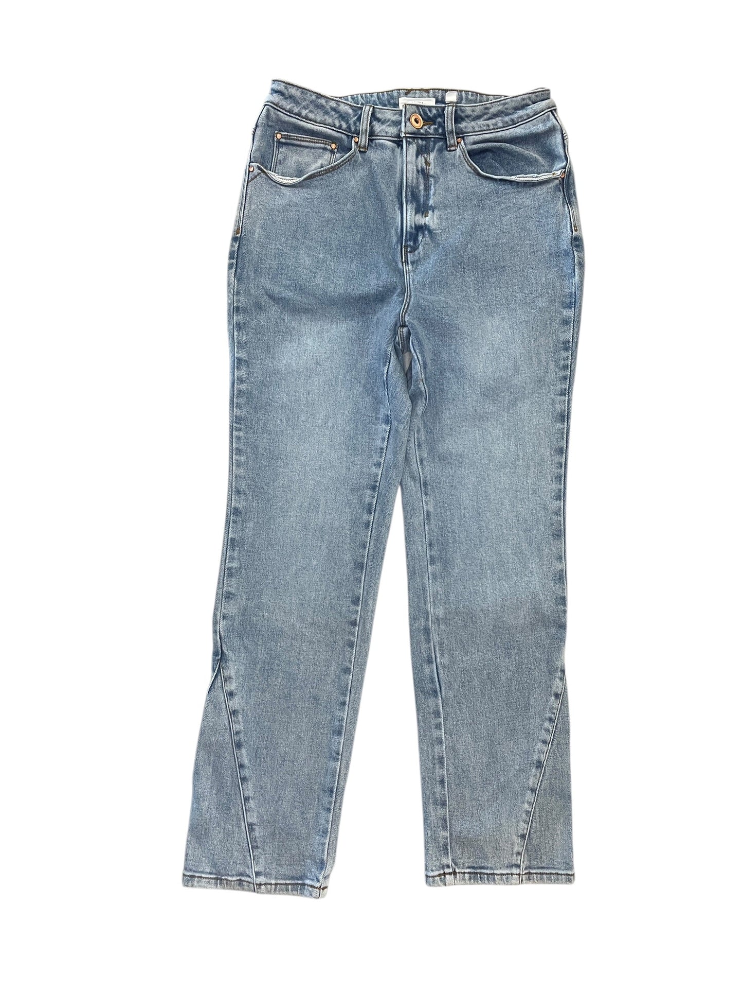 Jeans Cropped By A Loves A In Blue Denim, Size:8