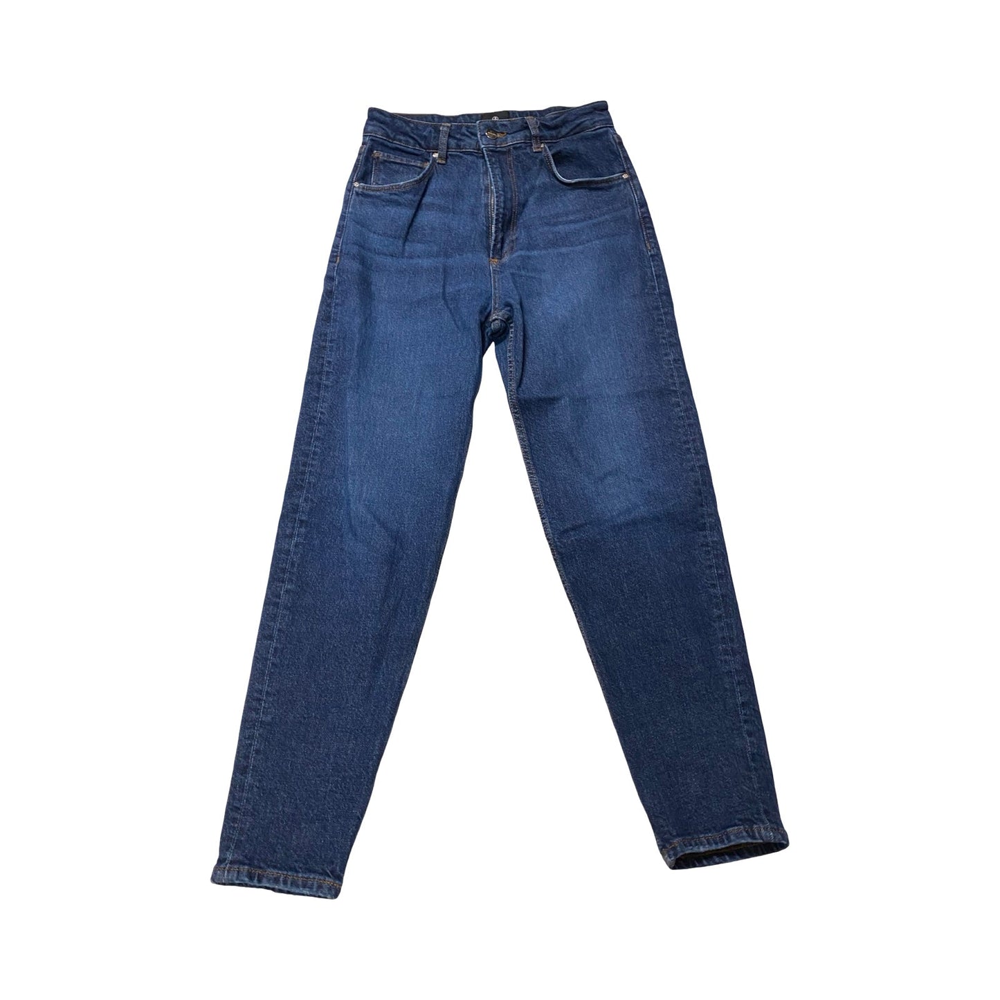 Jeans Straight By Anine Bing In Blue Denim, Size:4