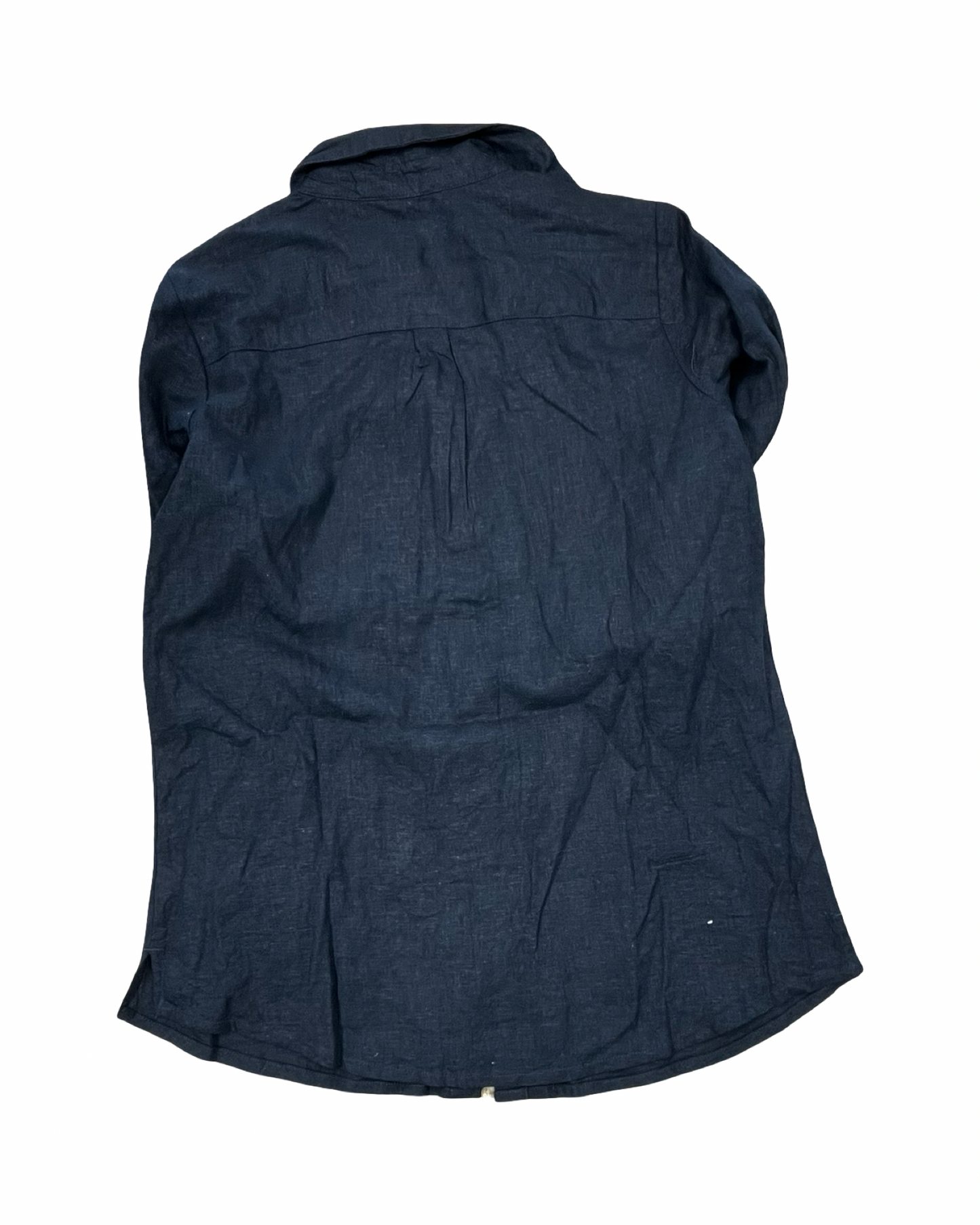 Blouse Ls By D&Co. In Black, Size:Xsp