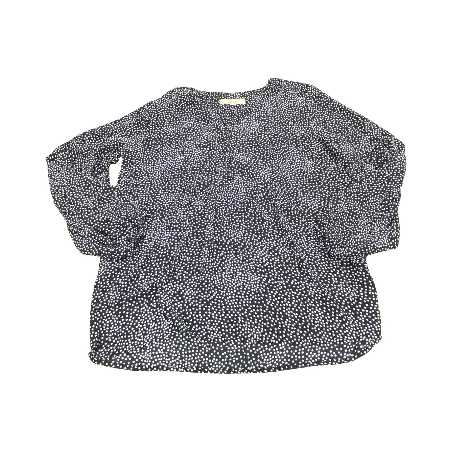 Top Ls By Loft In Polkadot Pattern, Size:S