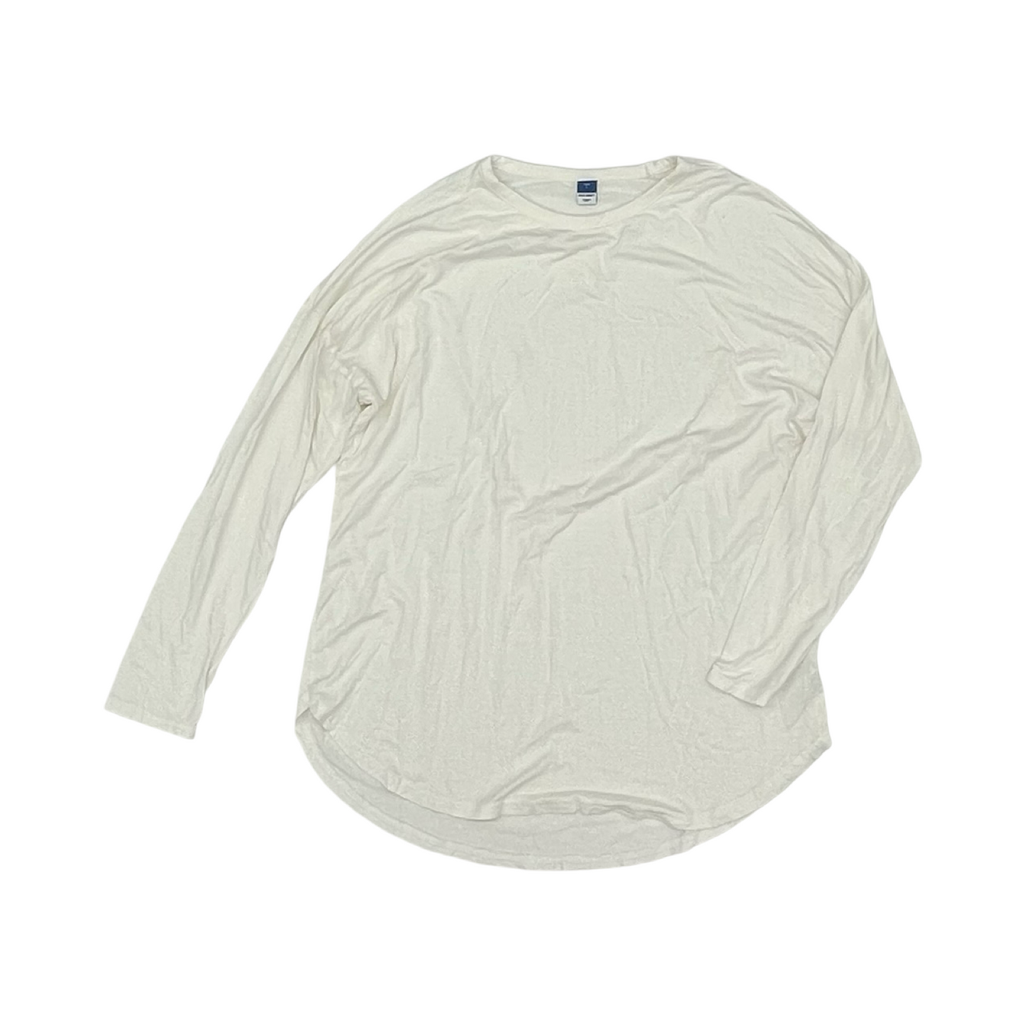 Top Ls By Old Navy In Cream, Size:L