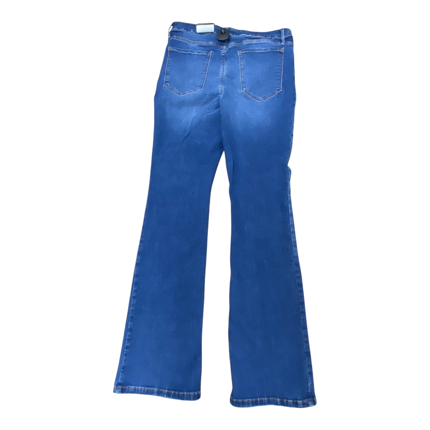 Jeans Boot Cut By Simply Vera In Blue Denim, Size:14