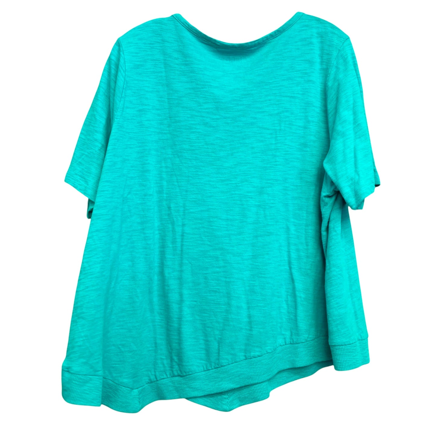 Top Ss By Chicos In Aqua, Size:1X