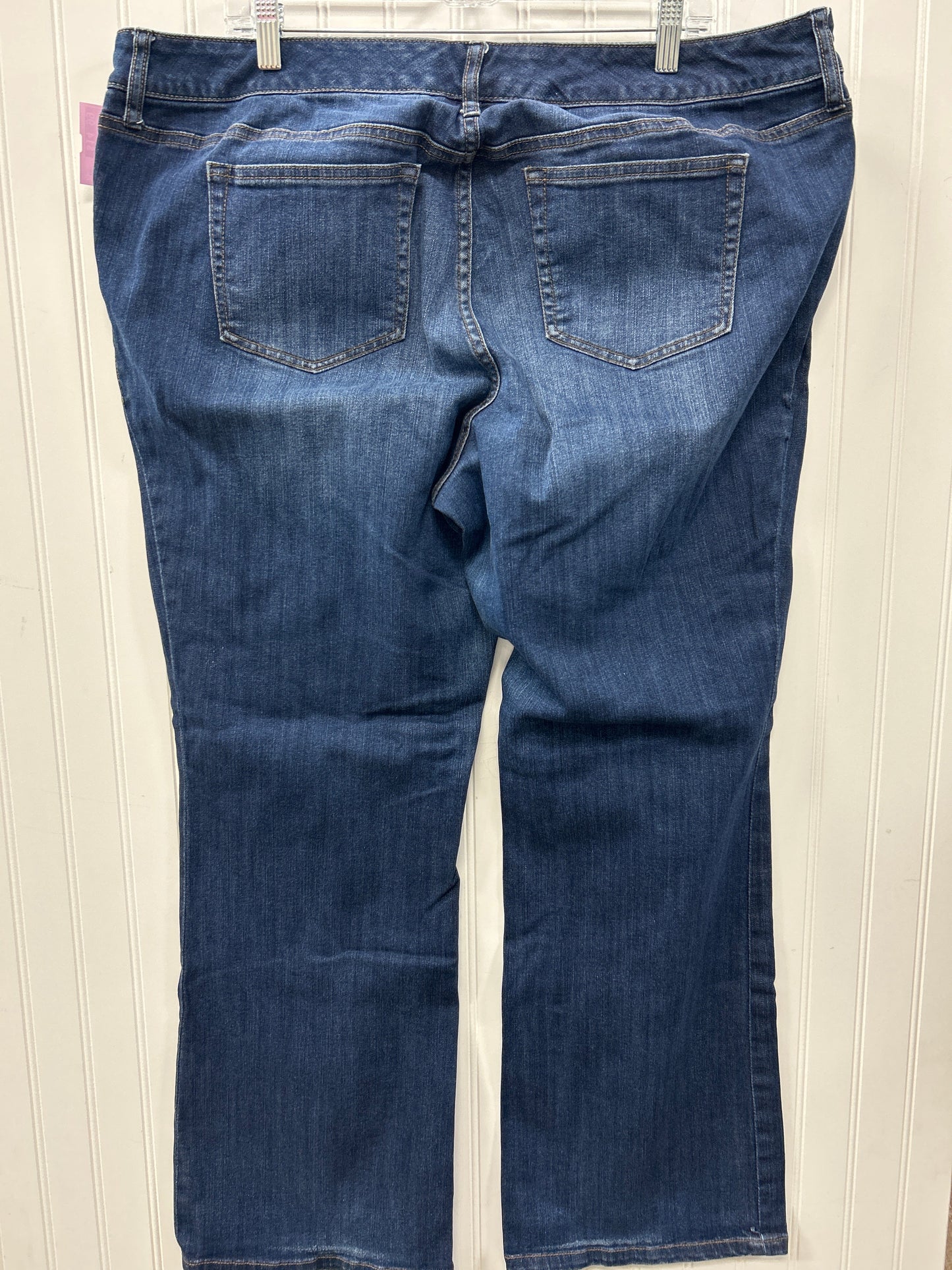 Jeans Flared By Torrid In Blue Denim, Size:20