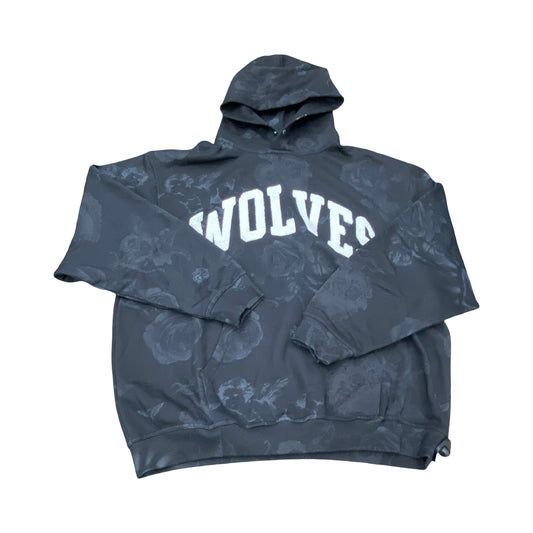 Sweatshirt Hoodie By Cmc In Black & Grey, Size:L