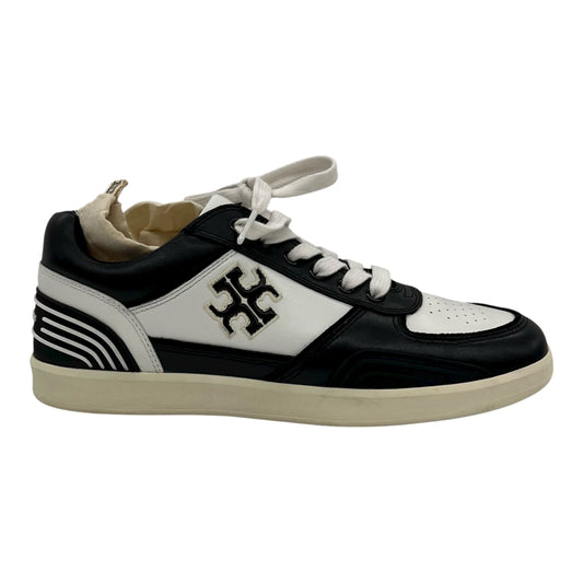 Shoes Designer By Tory Burch In Black & White, Size:9