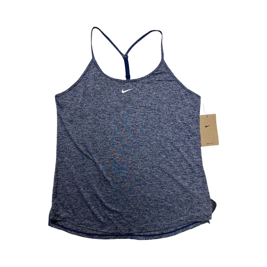 Athletic Tank Top By Nike In Blue, Size:M