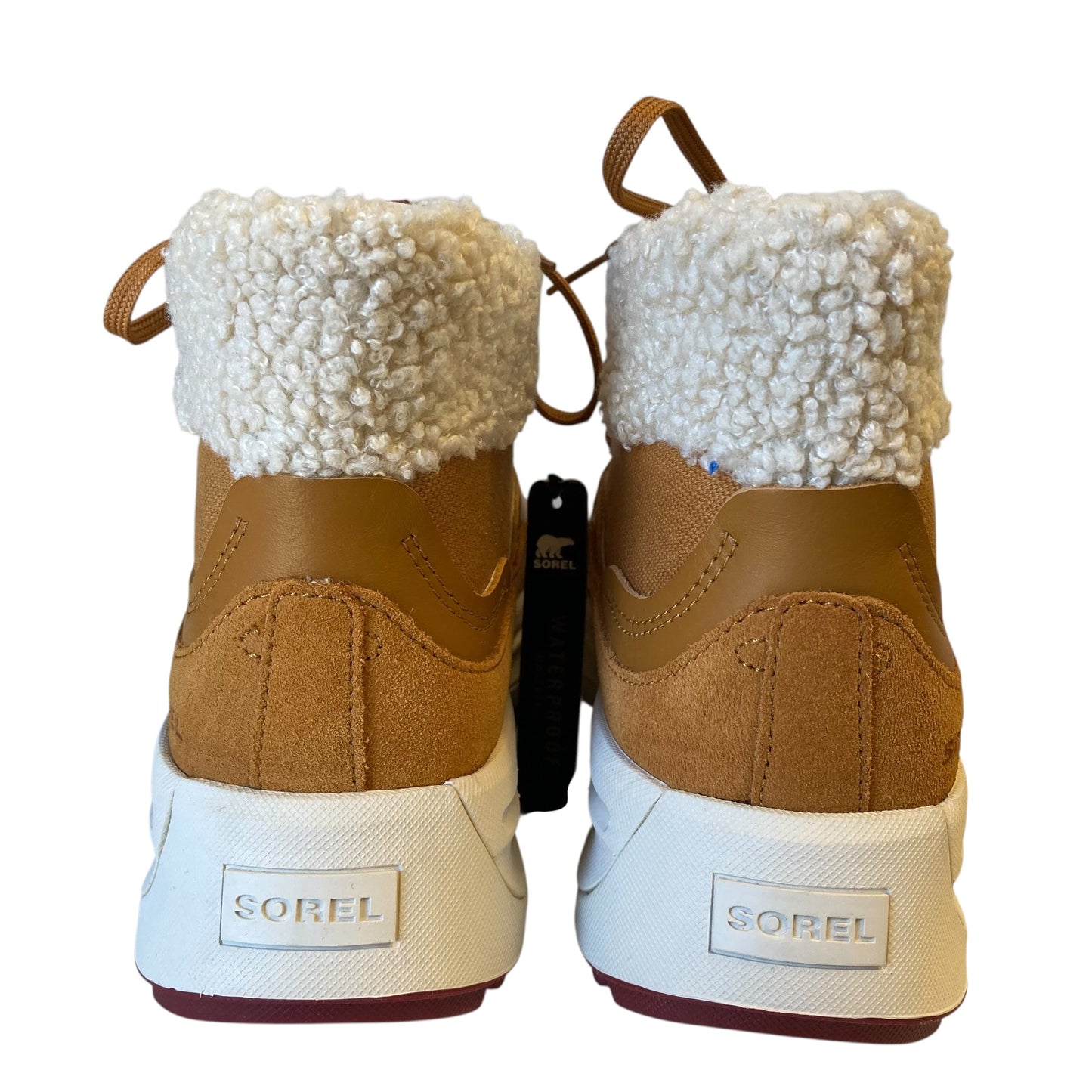 Boots Snow By Sorel In Tan, Size:7