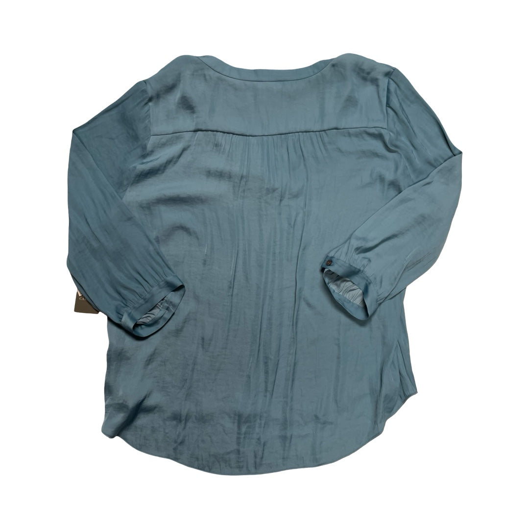 Top Ls By Vince Camuto In Blue, Size:Xxl