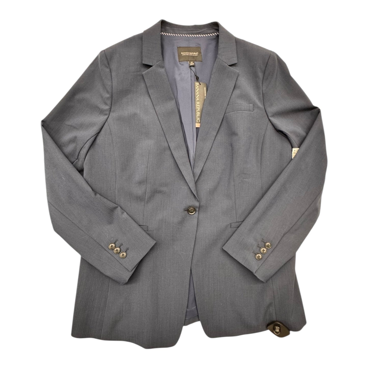 Blazer By Banana Republic In Navy, Size:14