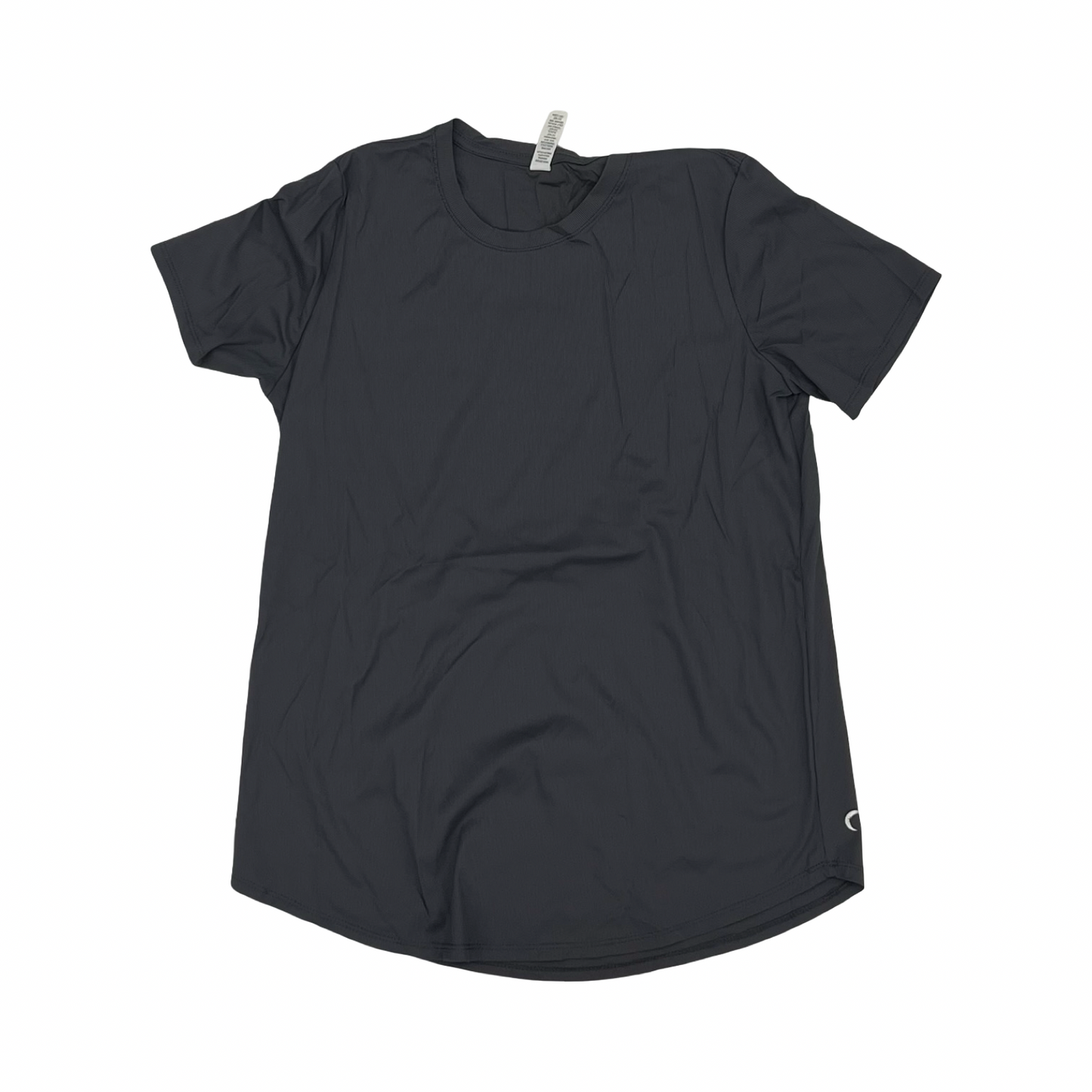 Athletic Top Ss By Zyia In Grey, Size:M