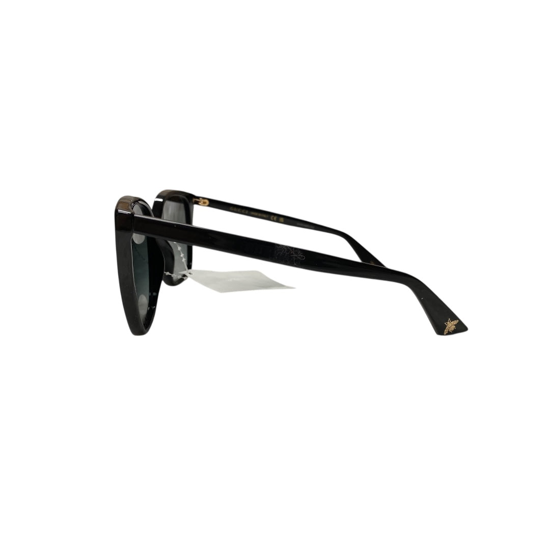 Sunglasses Luxury Designer By Gucci In Black