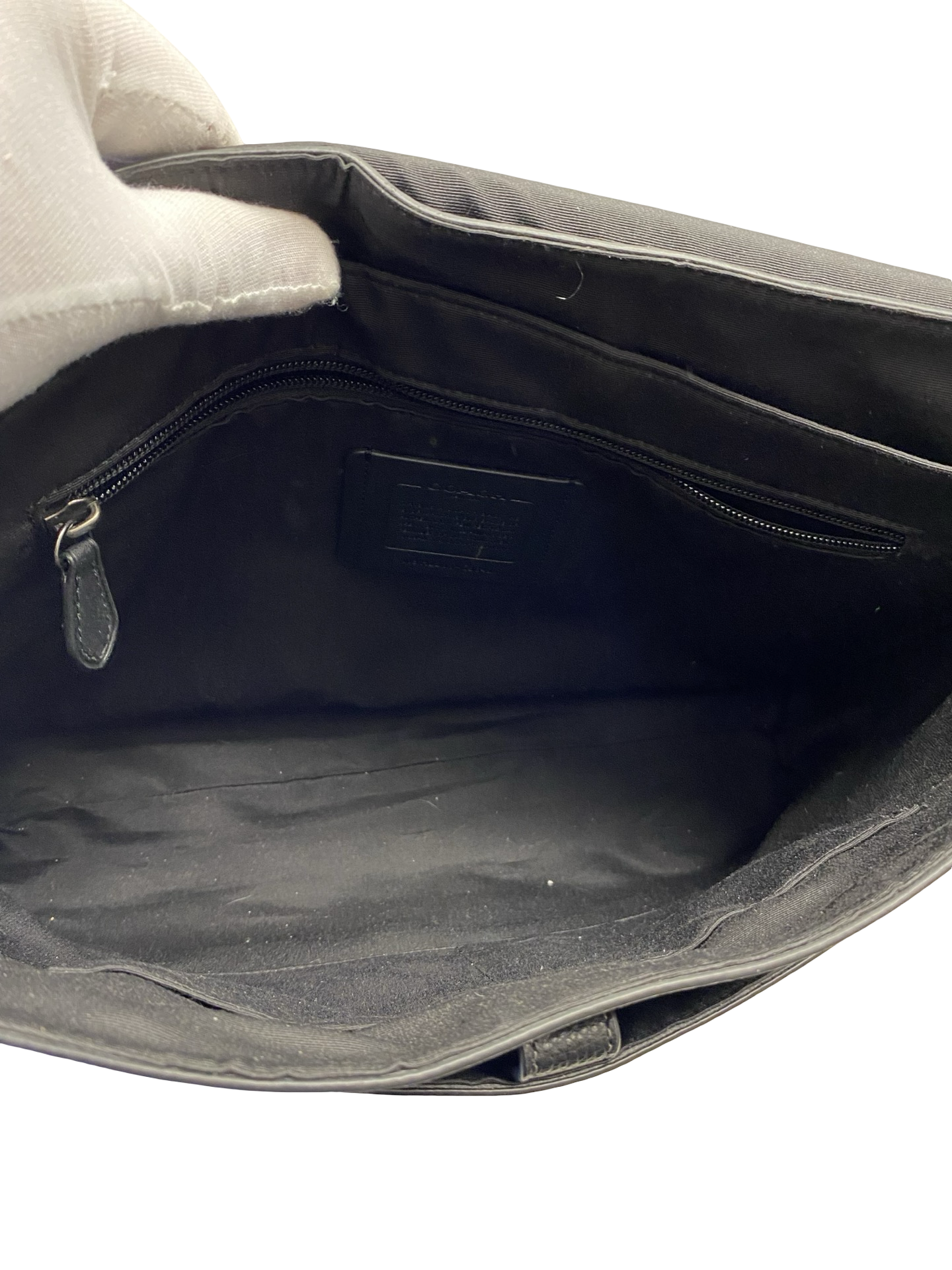 Laptop Bag Designer By Coach, Size: Large