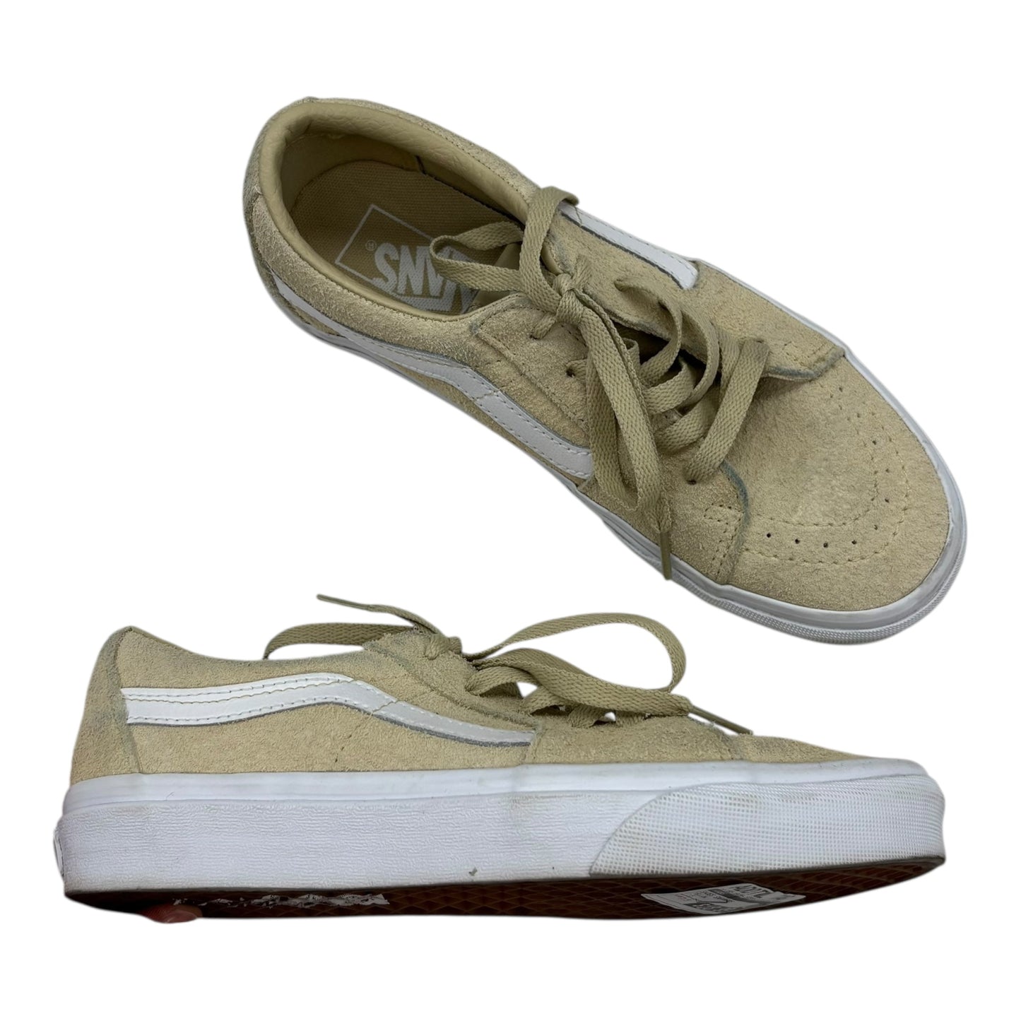 Shoes Sneakers By Vans In Yellow, Size:7.5