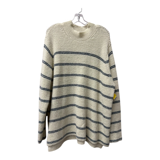 Sweater By Maurices In Cream, Size:3X