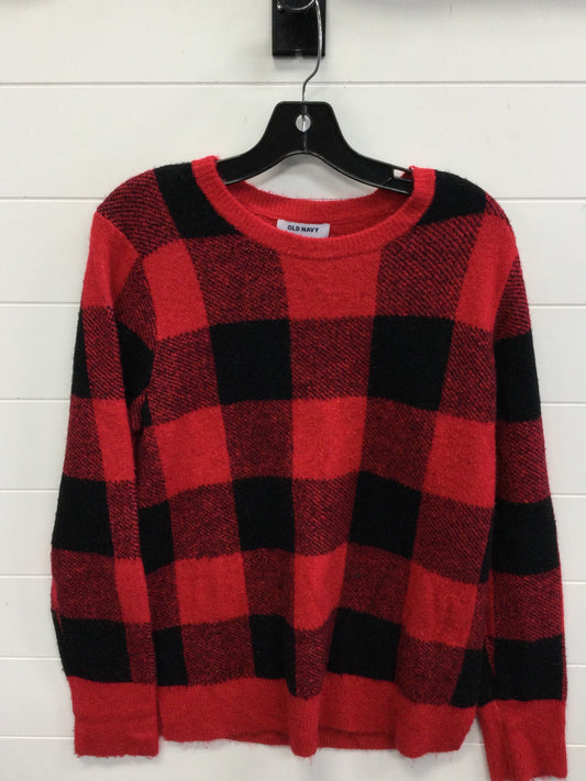 Sweater By Old Navy In Red, Size:L