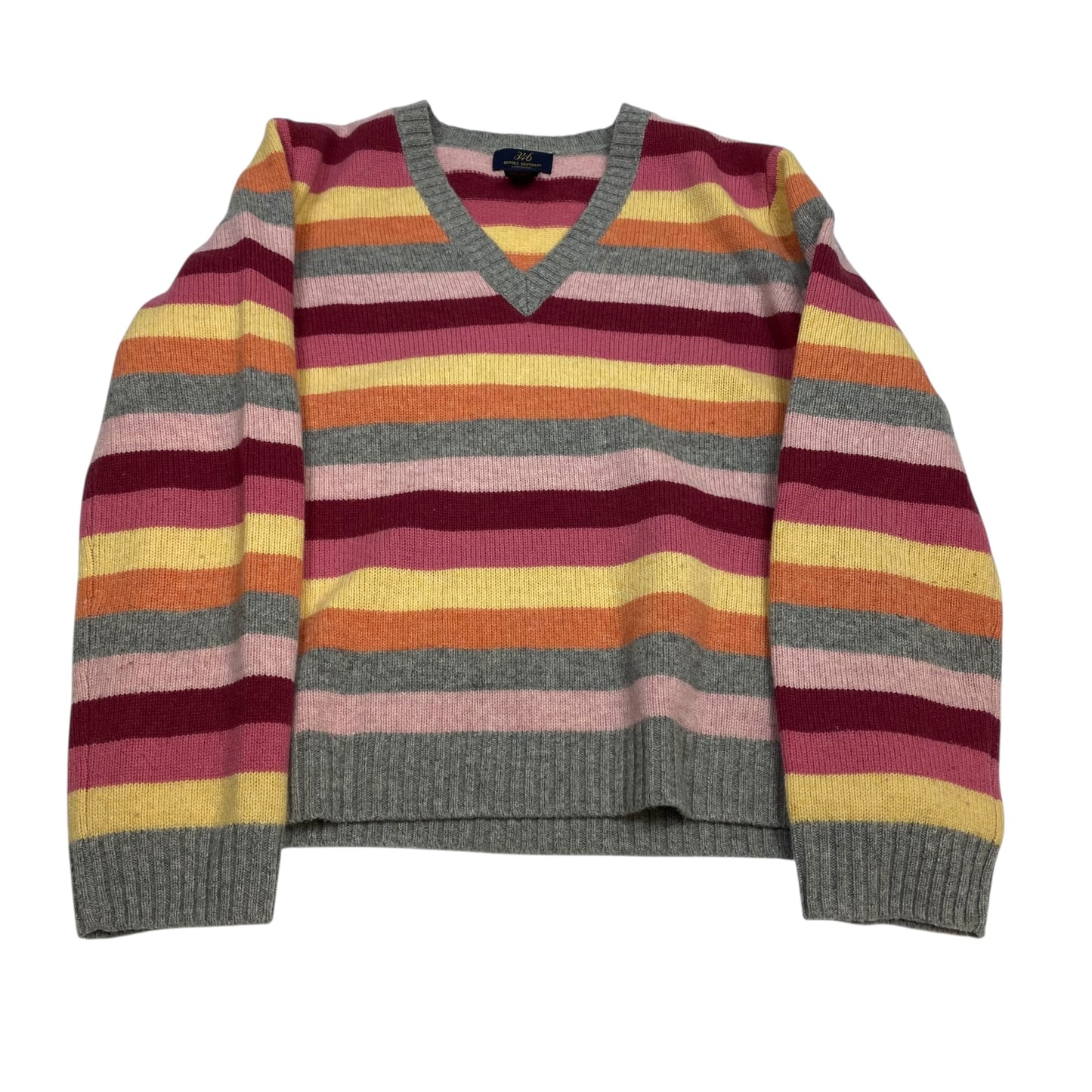 Sweater By Brooks Brothers In Multi, Size:Xl