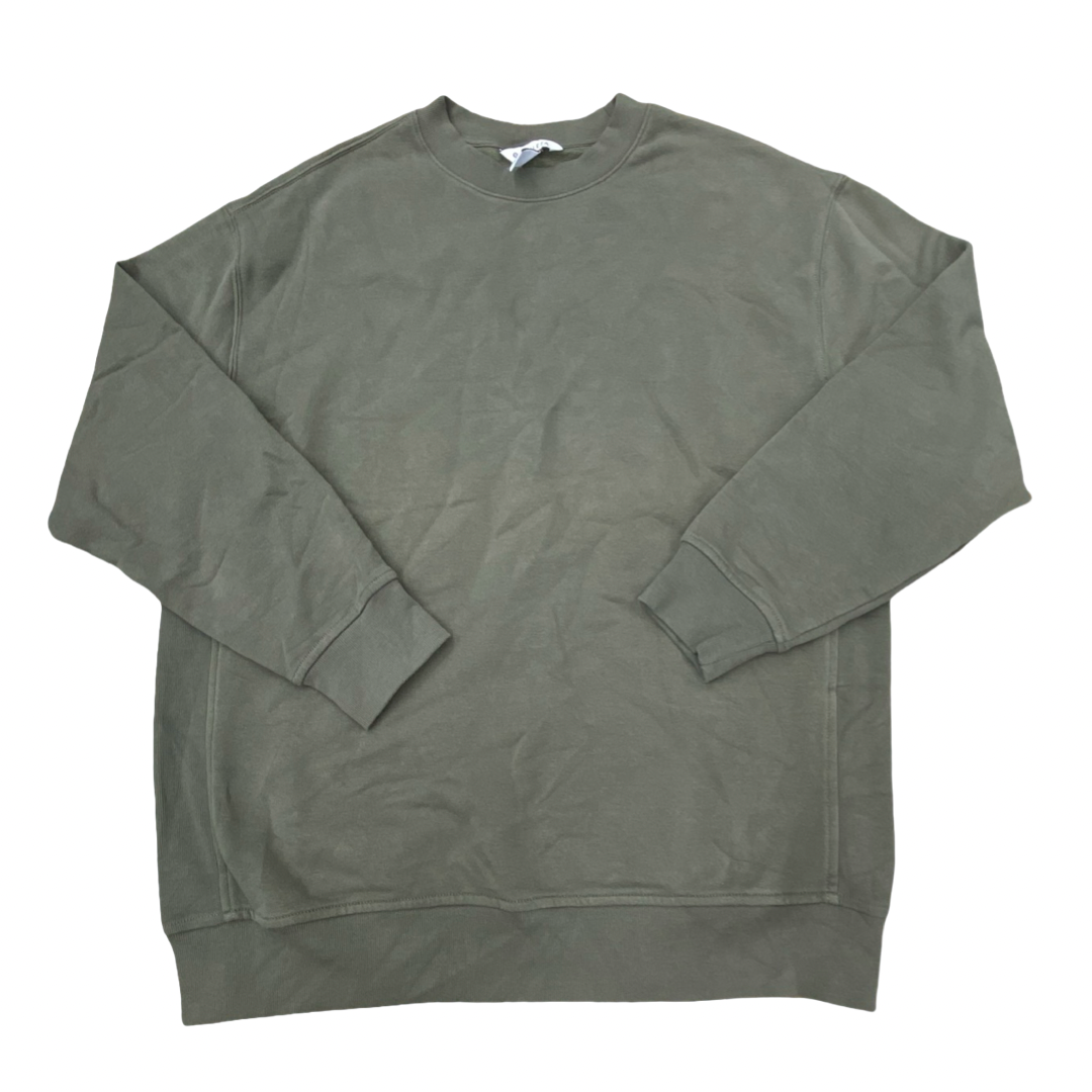 Athletic Top Ls Collar By Athleta In Green, Size:S