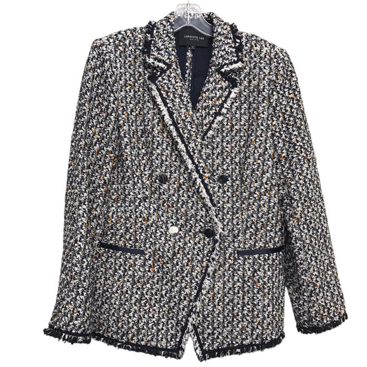 Blazer Designer By Lafayette 148 In Multi, Size:L