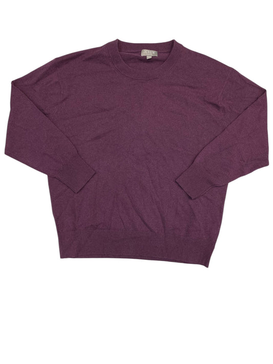 Sweater Cashmere By J. Crew In Purple, Size:S
