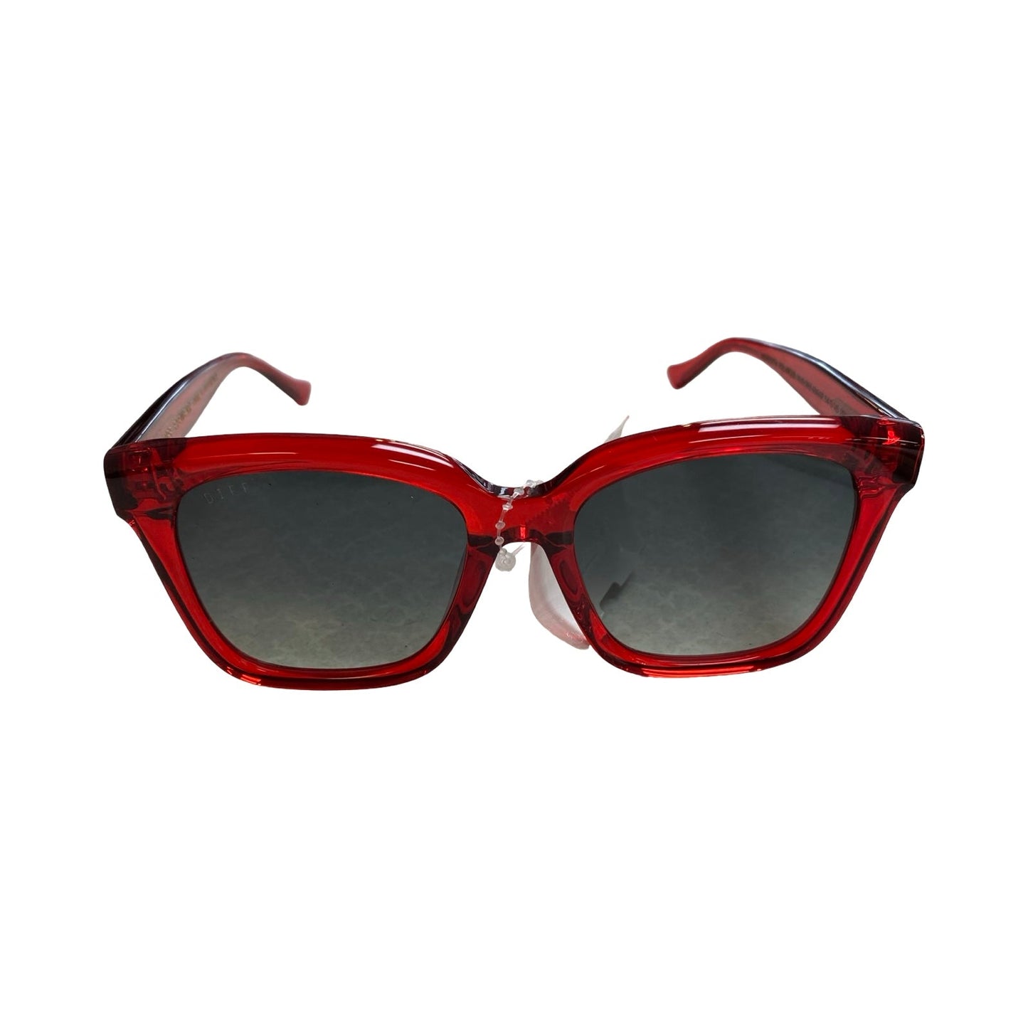 Sunglasses By  DIFF In Red, Size: