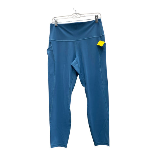 Athletic Leggings By Lululemon In Blue, Size:12