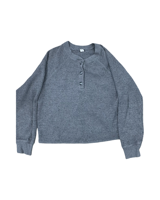 Top Ls By Old Navy In Grey, Size:M