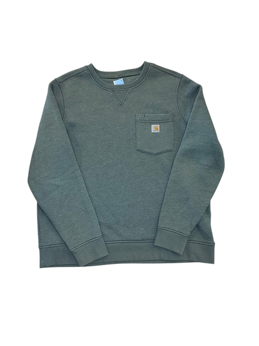 Sweatshirt Crewneck By Carhartt In Green, Size:Xl