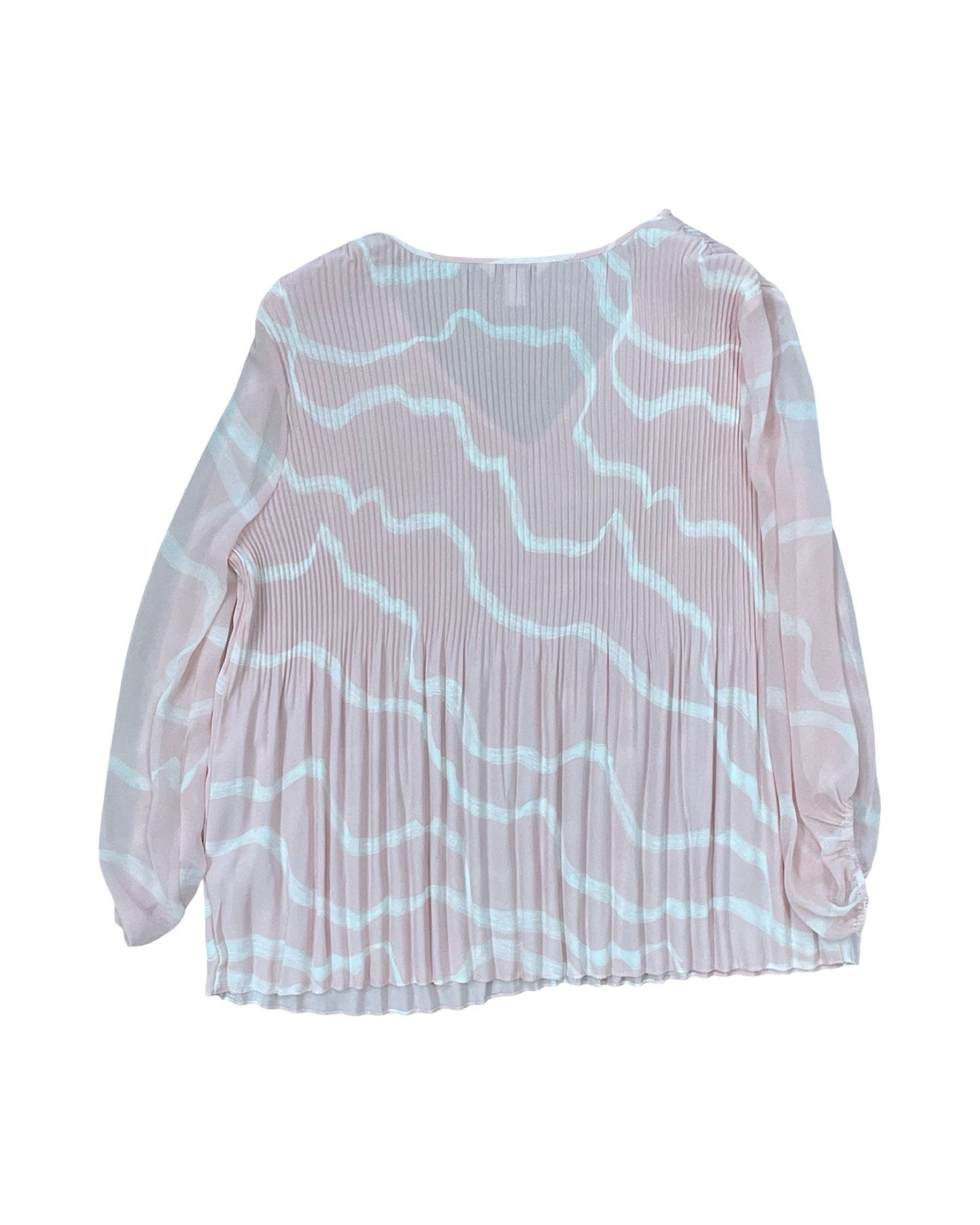 Top 3/4 Sleeve By Nine West In Pink, Size:M