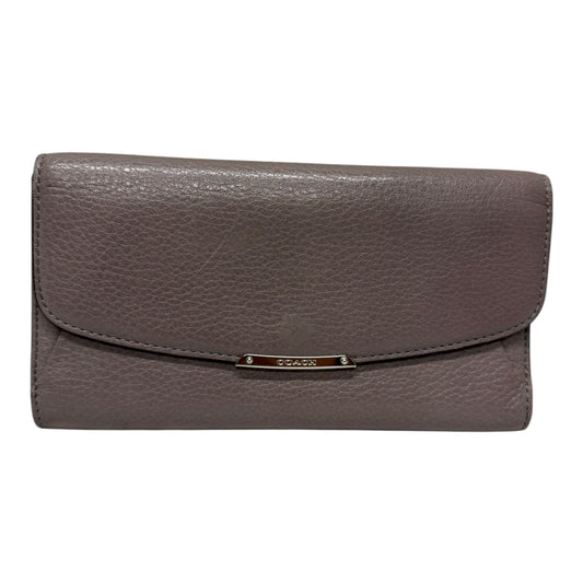 Wallet Designer By Coach In Brown, Size:Medium