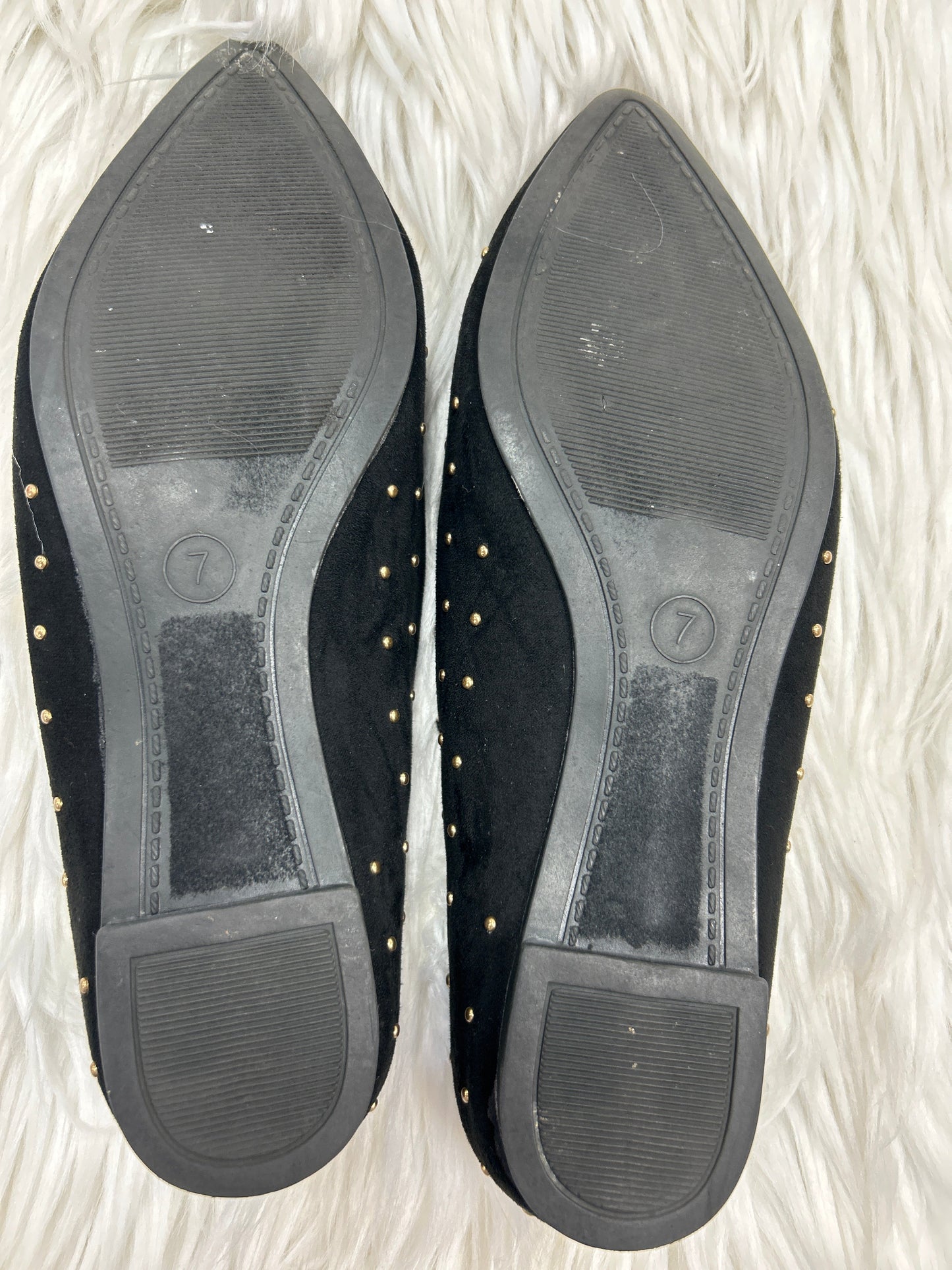 Shoes Flats By A New Day In Black, Size:7