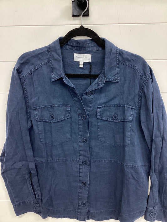 Top Ls By Michael Stars In Blue, Size:M