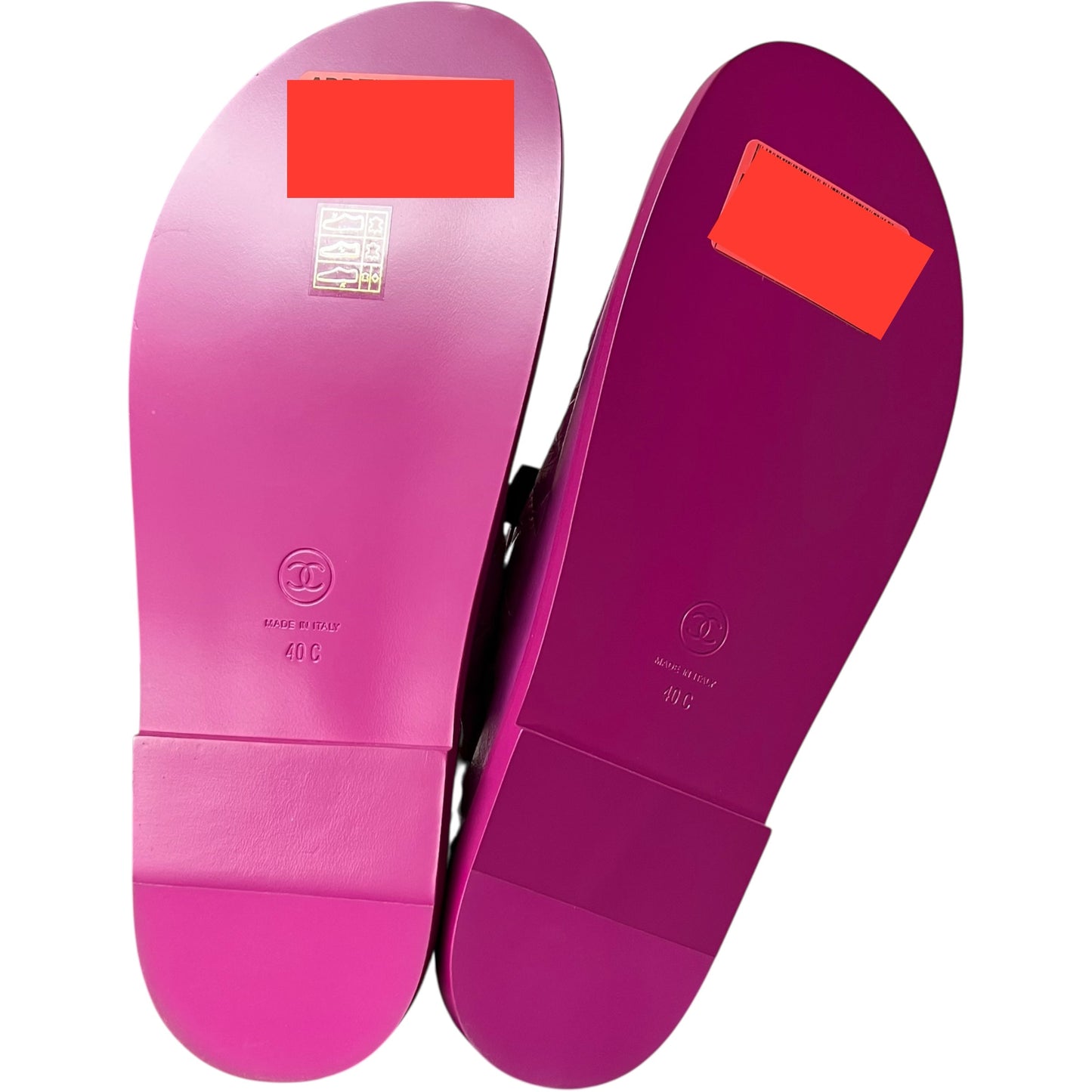 Sandals Luxury Designer By Chanel In Pink, Size: 10