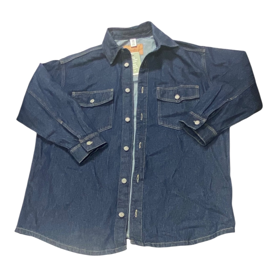 Jacket Denim By Cmc In Blue, Size:Xs