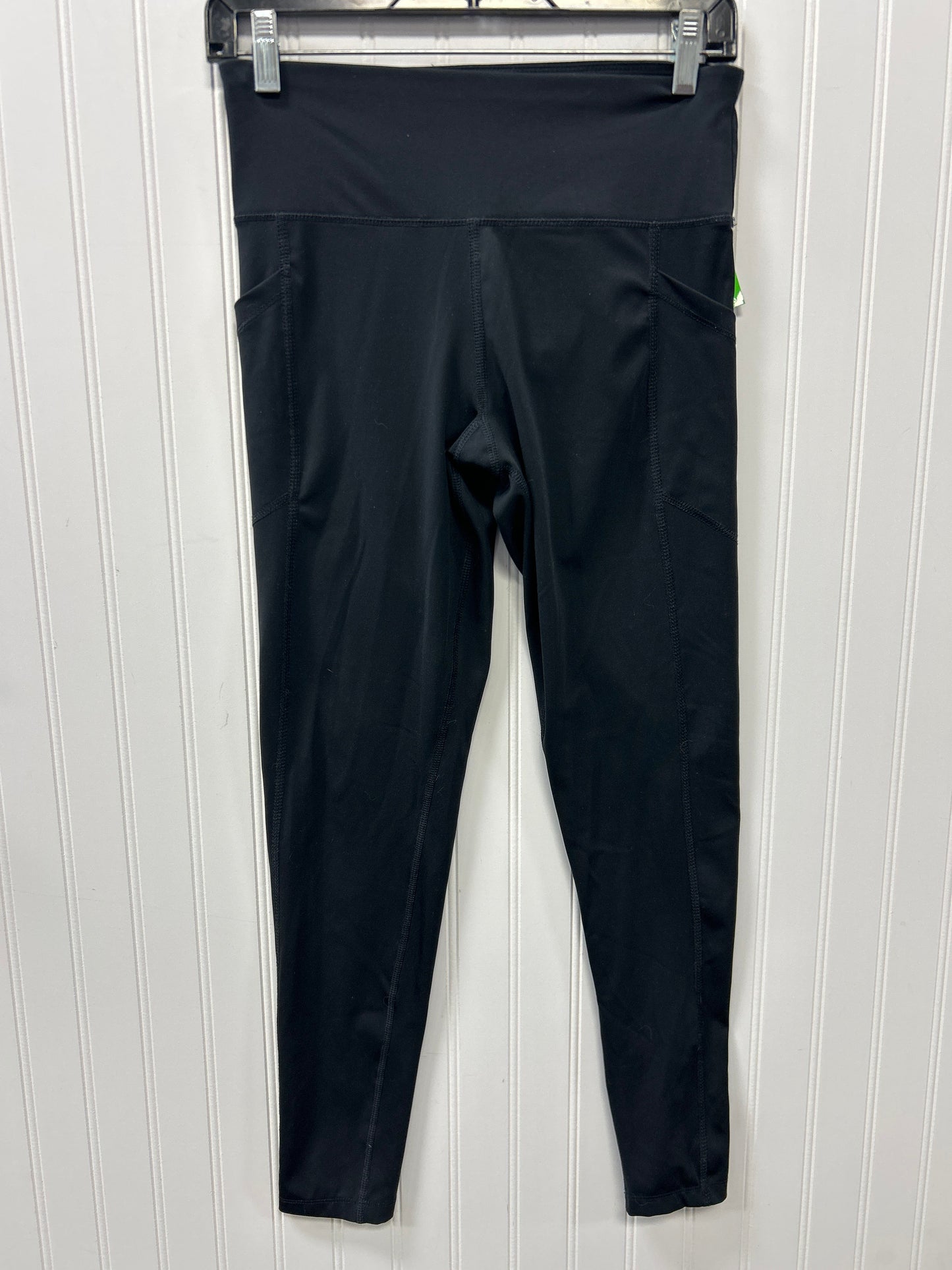 Athletic Leggings By Calvin Klein In Black, Size:M