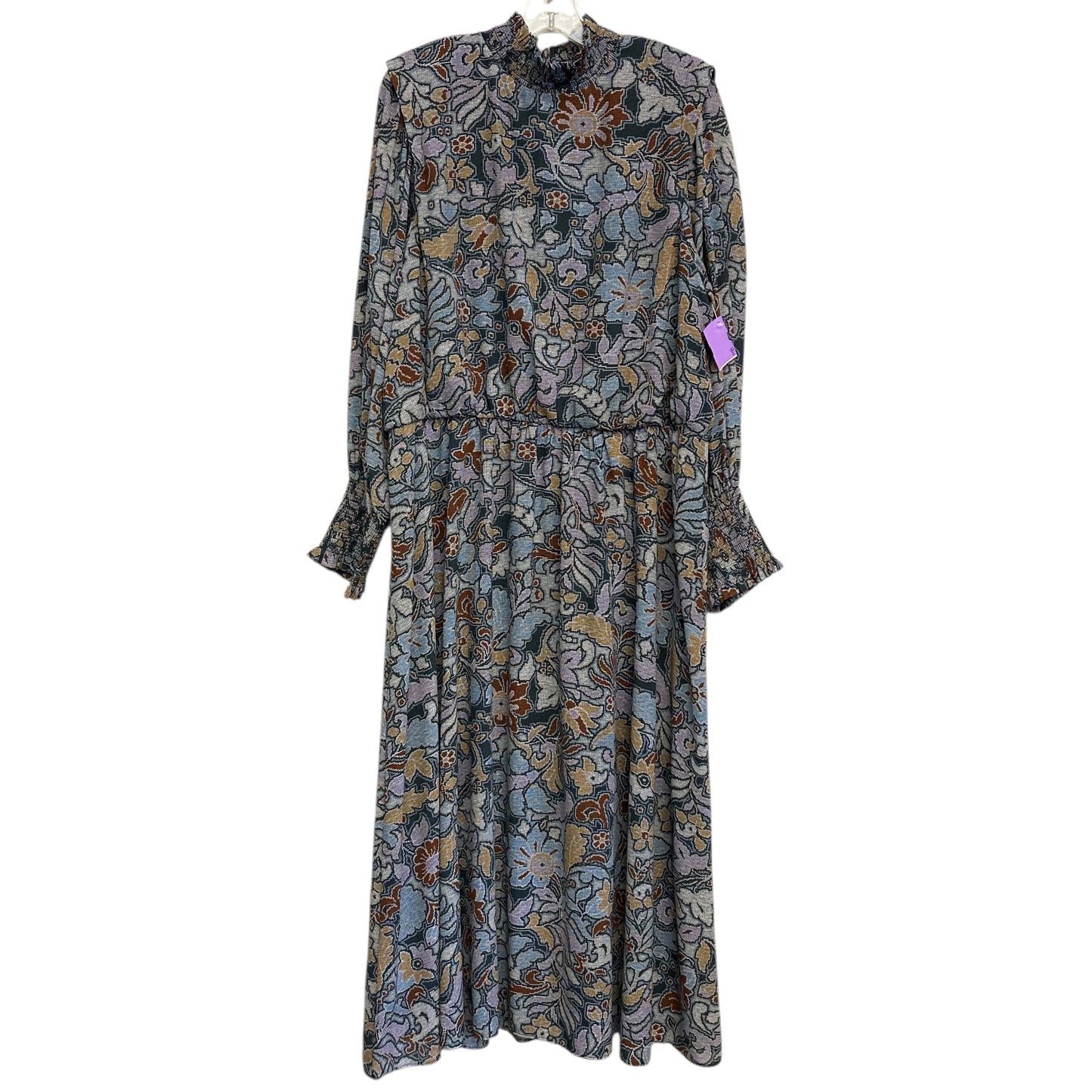 Dress Casual Maxi By Ann Taylor In Multi, Size:1X